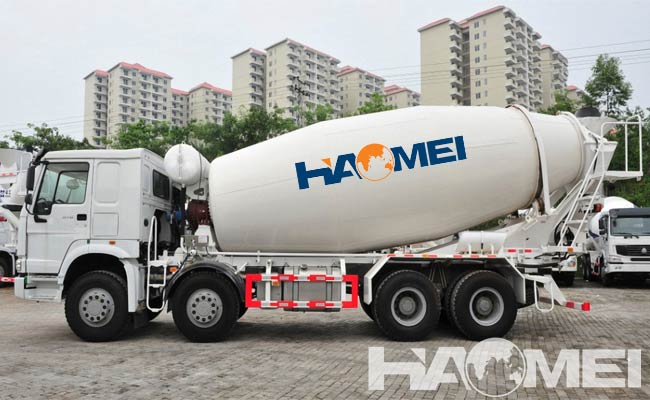 mobile concrete mixer truck