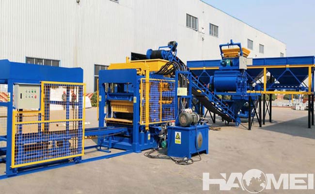 automatic hollow block making machine