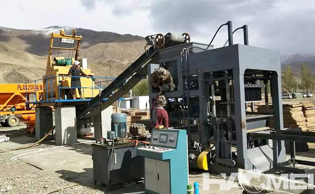 automatic fly ash brick making machine