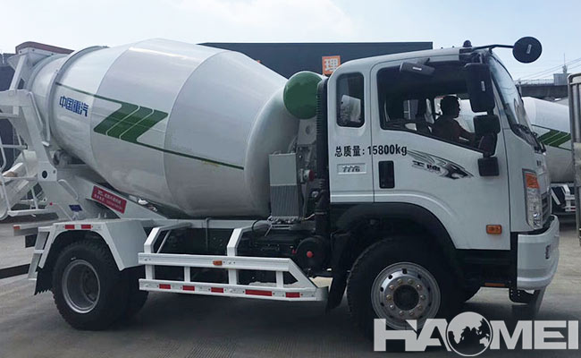 mobile concrete mixer truck for sale