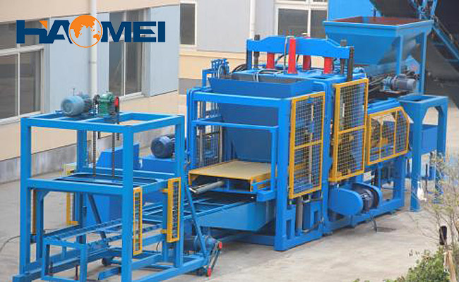 automatic cement block making machine