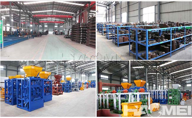 hydraulic concrete block making machine