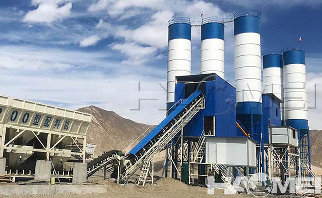 batching plant for ready mixed concrete