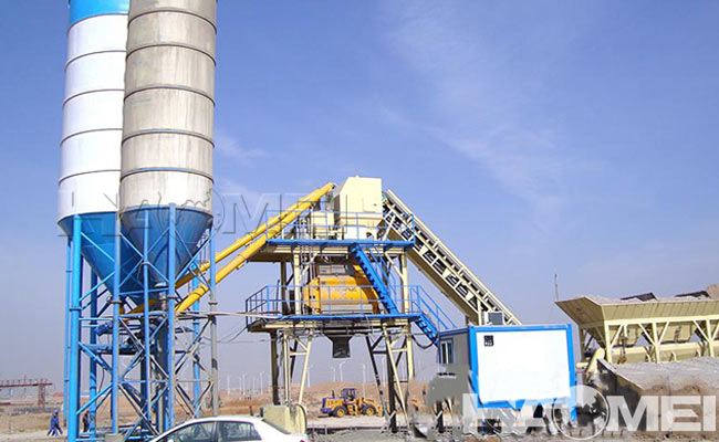 concrete mixing batch plant