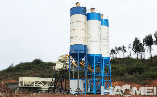 batching plant dry mix