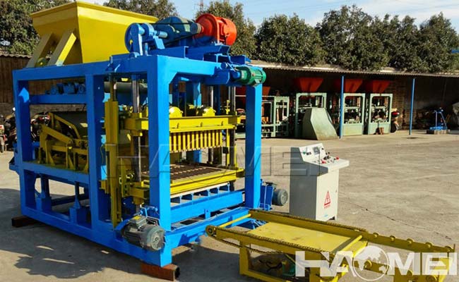 semi automatic block making machine