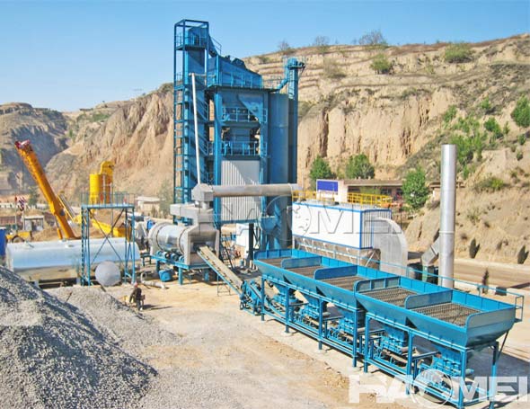 asphalt plant mixer equipment