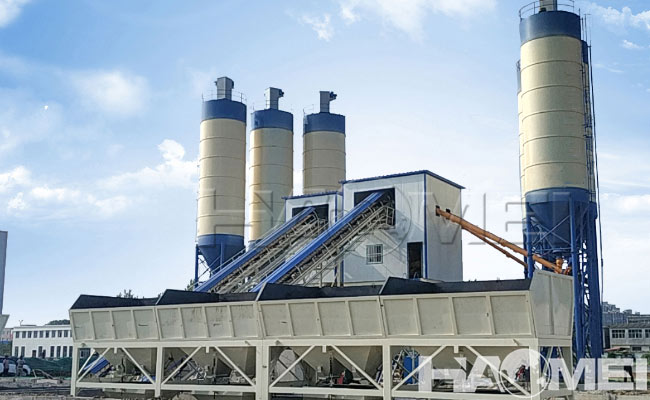 sicoma batching plant wet mix