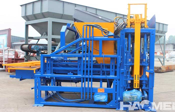 concrete interlocking paver making machine