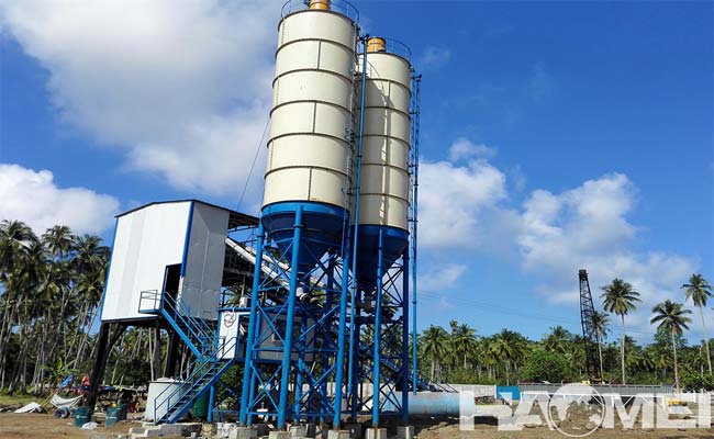 ready mix concrete batch plant price