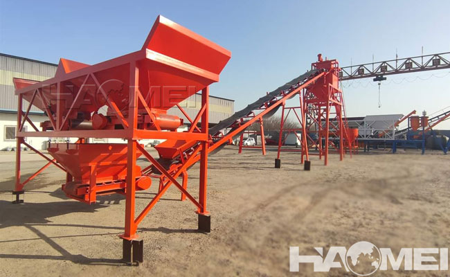 dry type concrete batching plant