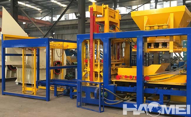 interlock brick machine