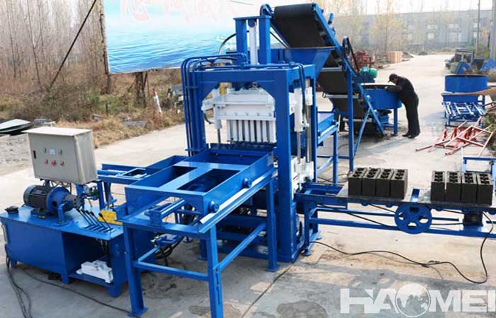 cost of cement brick making machine