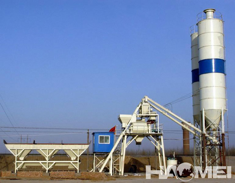 small ready mix concrete plant