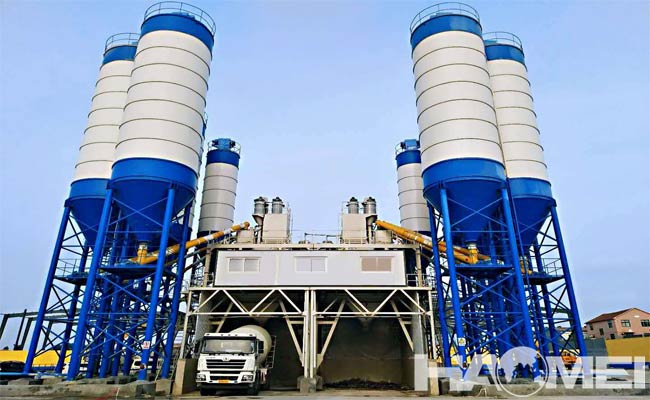 types of ready mix concrete plant