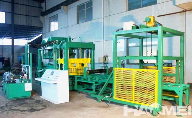 interlocking paver block machine