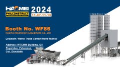 HAOMEI Machinery Will Attend PHILCONSTRUCT 2024