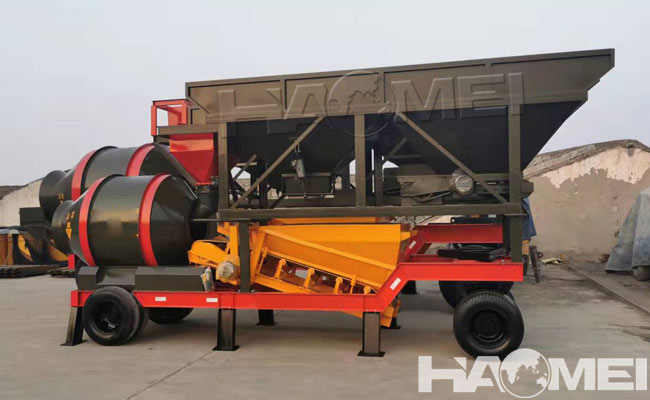 jzm500 mobile batching plant