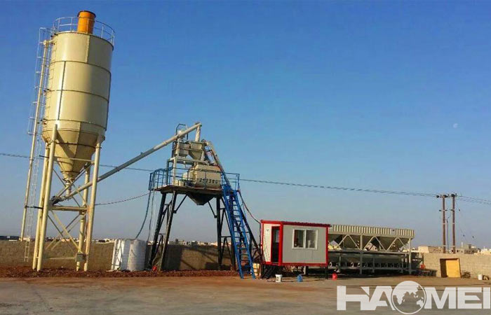 simple concrete batching plant