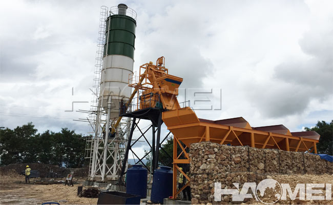mini concrete batching plant cost