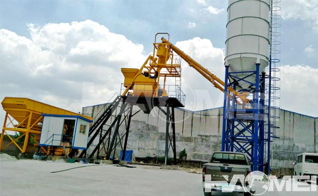 how much does mini concrete batching plant cost