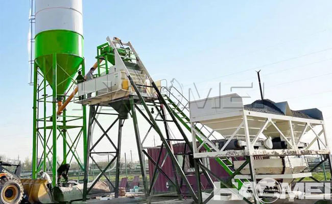 mini concrete batch mix plant
