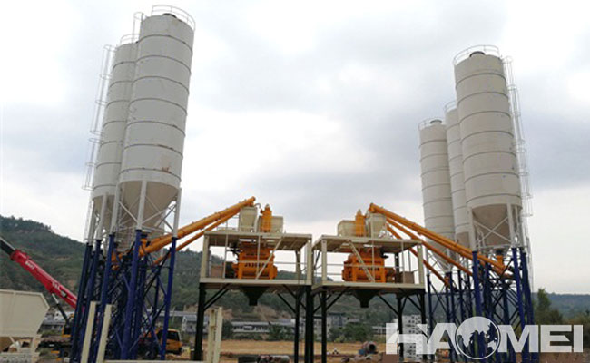 cost to build a concrete batching plant
