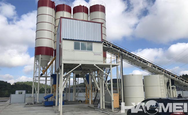 ready mix concrete manufacturing plant