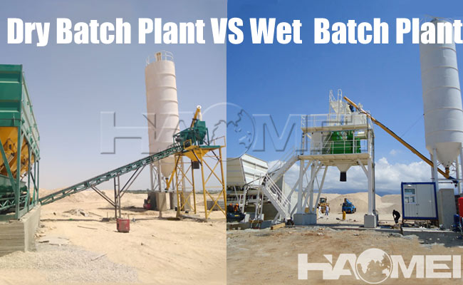 wet batch plant vs dry batch plant